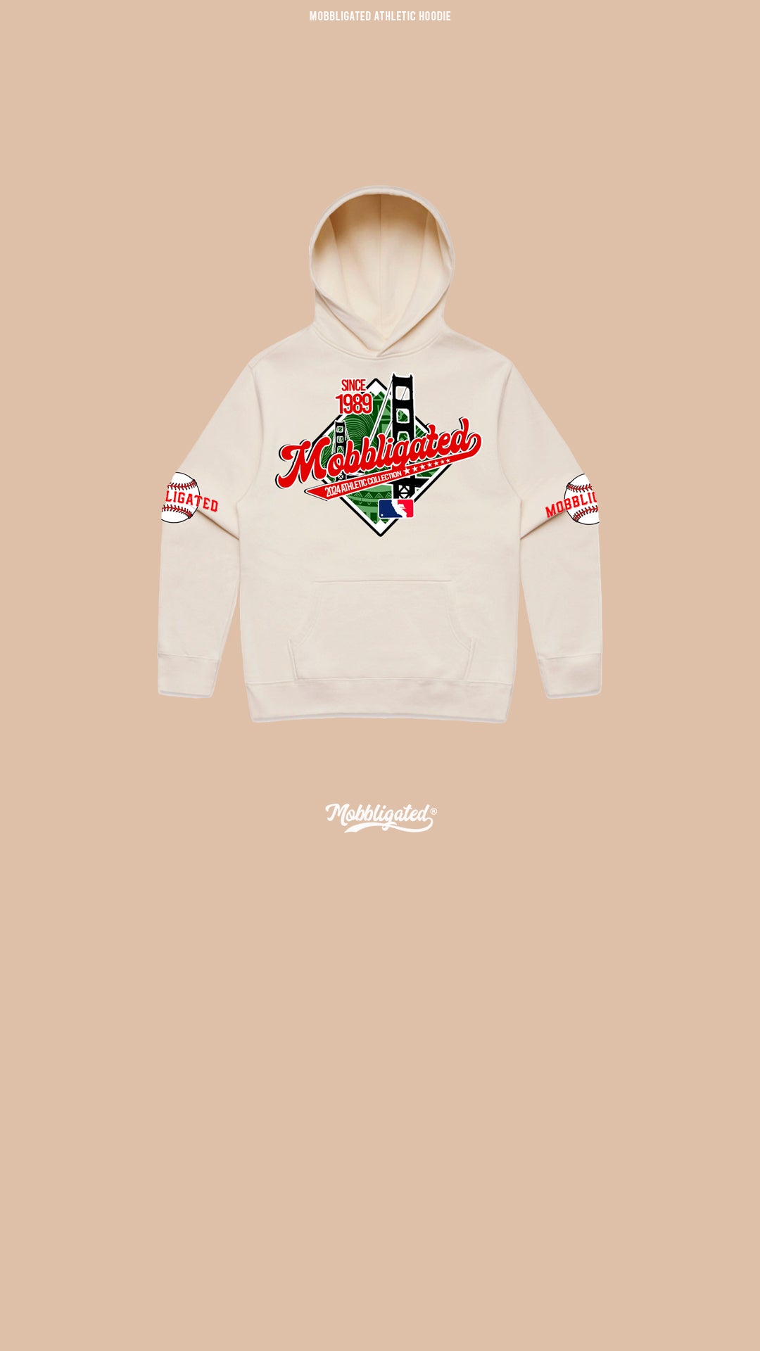 Mobbligated Athletics Baseball Hoodie
