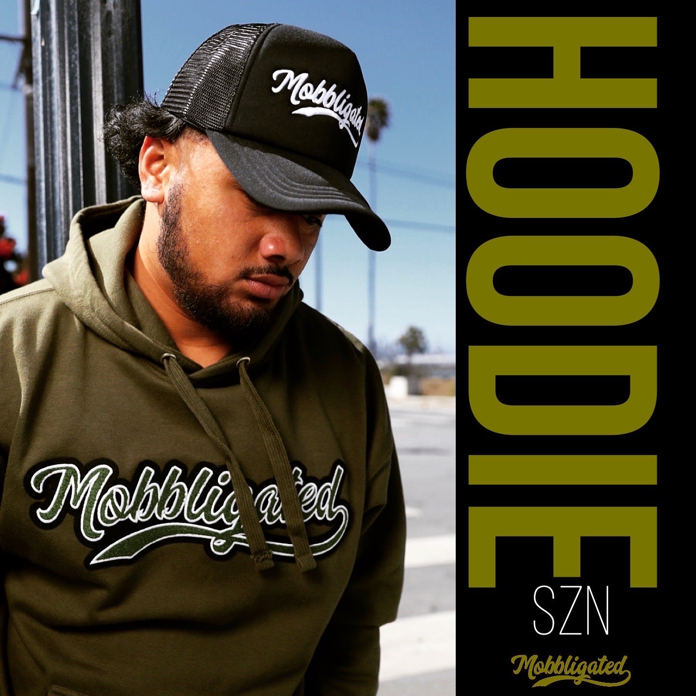 Army Green Mobbligated Hoodie