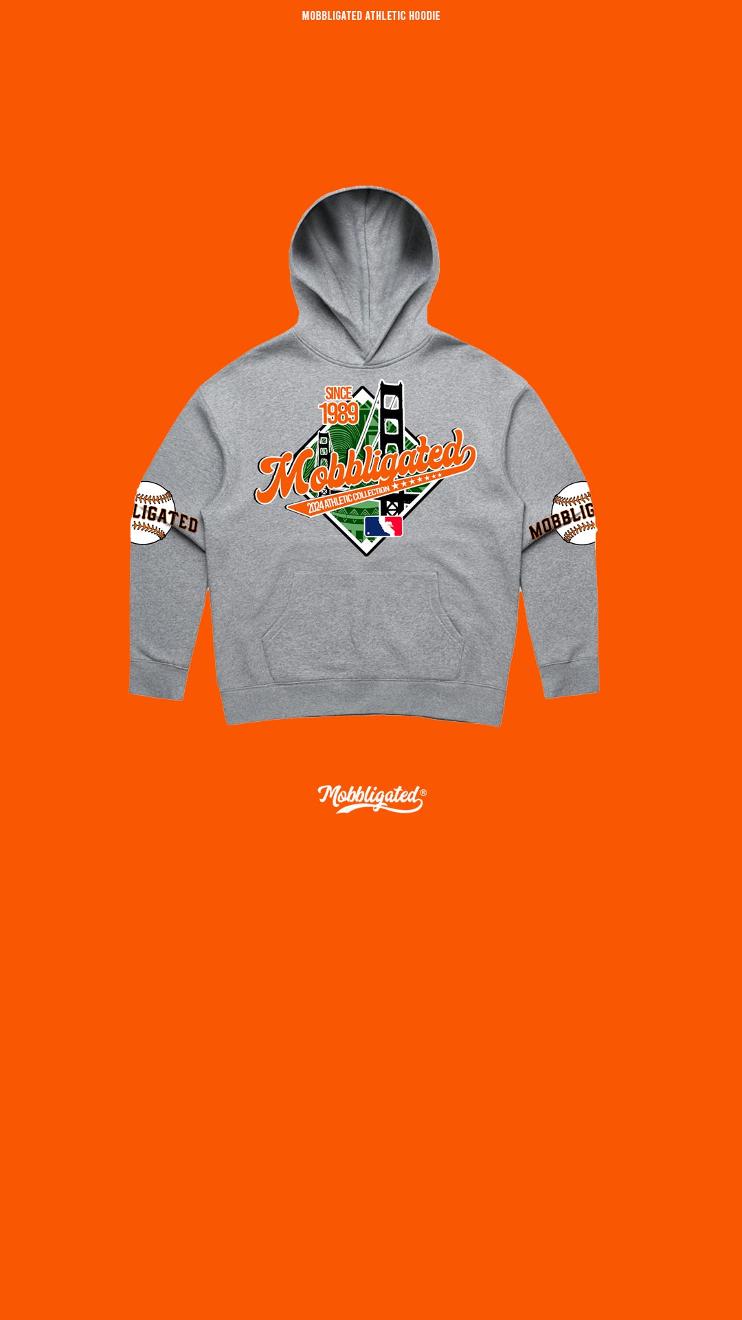 Mobbligated Athletics Baseball Hoodie