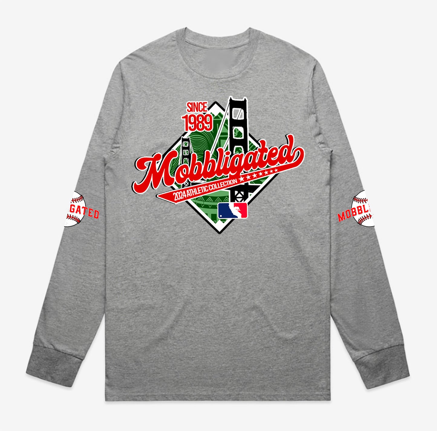 Mobbligated Athletic Long Sleeve Shirts