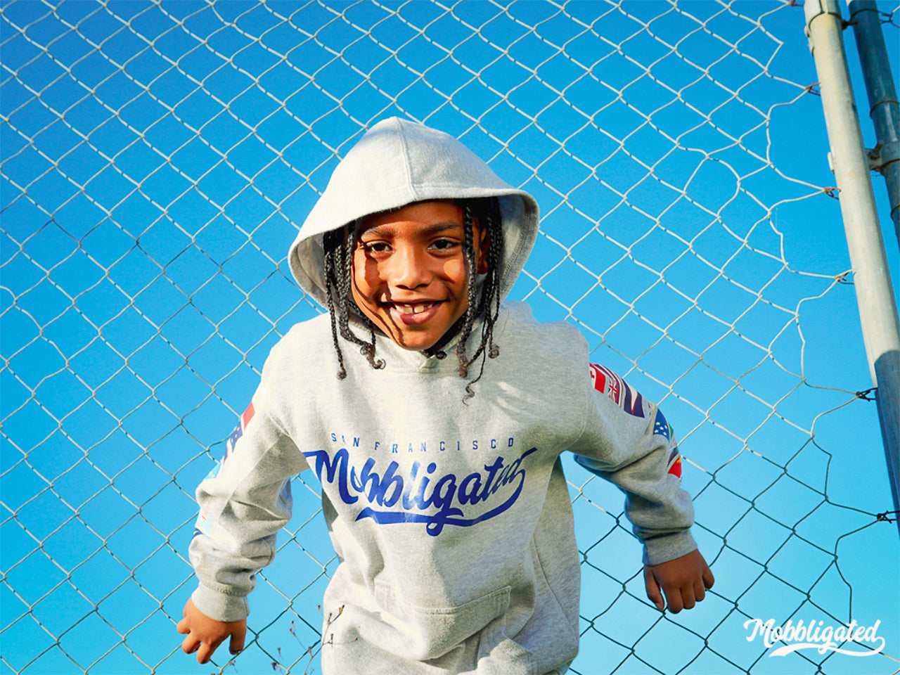 Mobbligated Poly Club Kids Hoodie