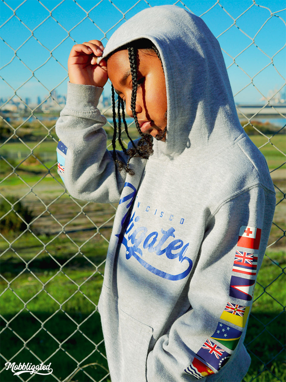 Mobbligated Poly Club Kids Hoodie