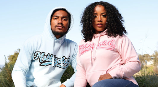 Cotton Candy Blue Hoodie