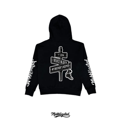 Deuce Block & Mobbligated Collab Hoodie￼