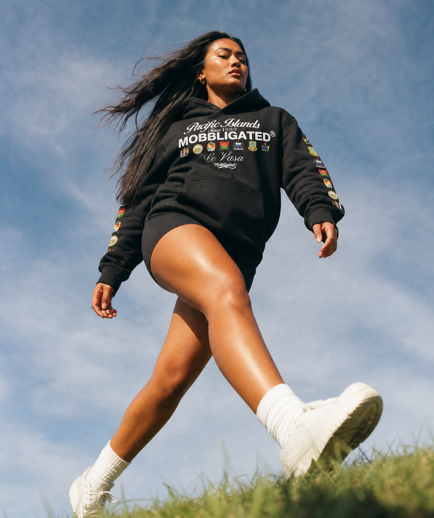 Pacific Island Club Shirt Hoodie