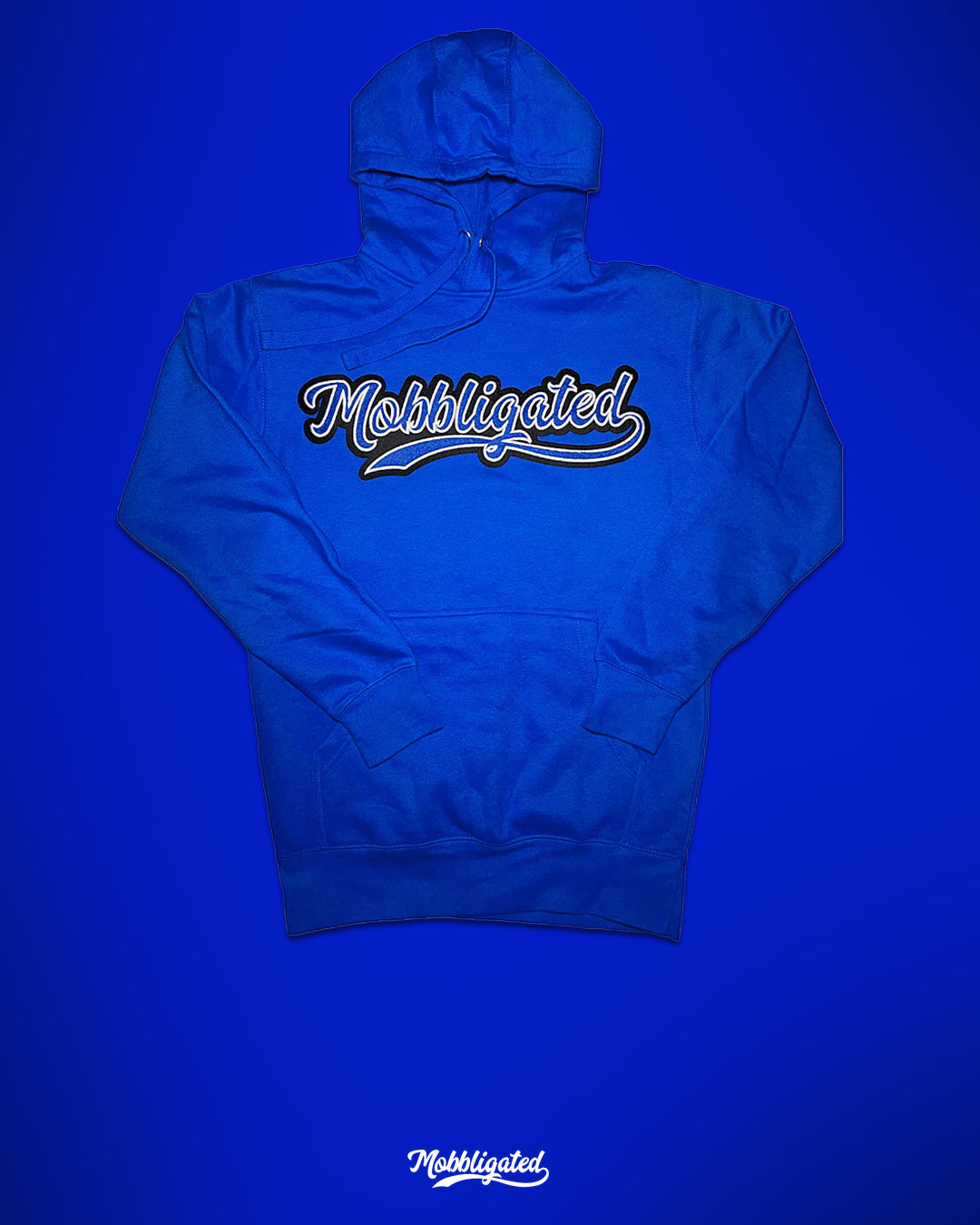 Blue Mobbligated Hoodie
