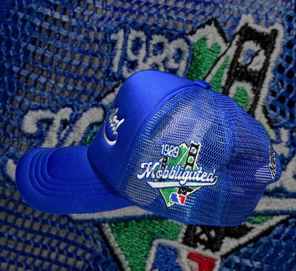 Blue Mobbligated Trucker Hats