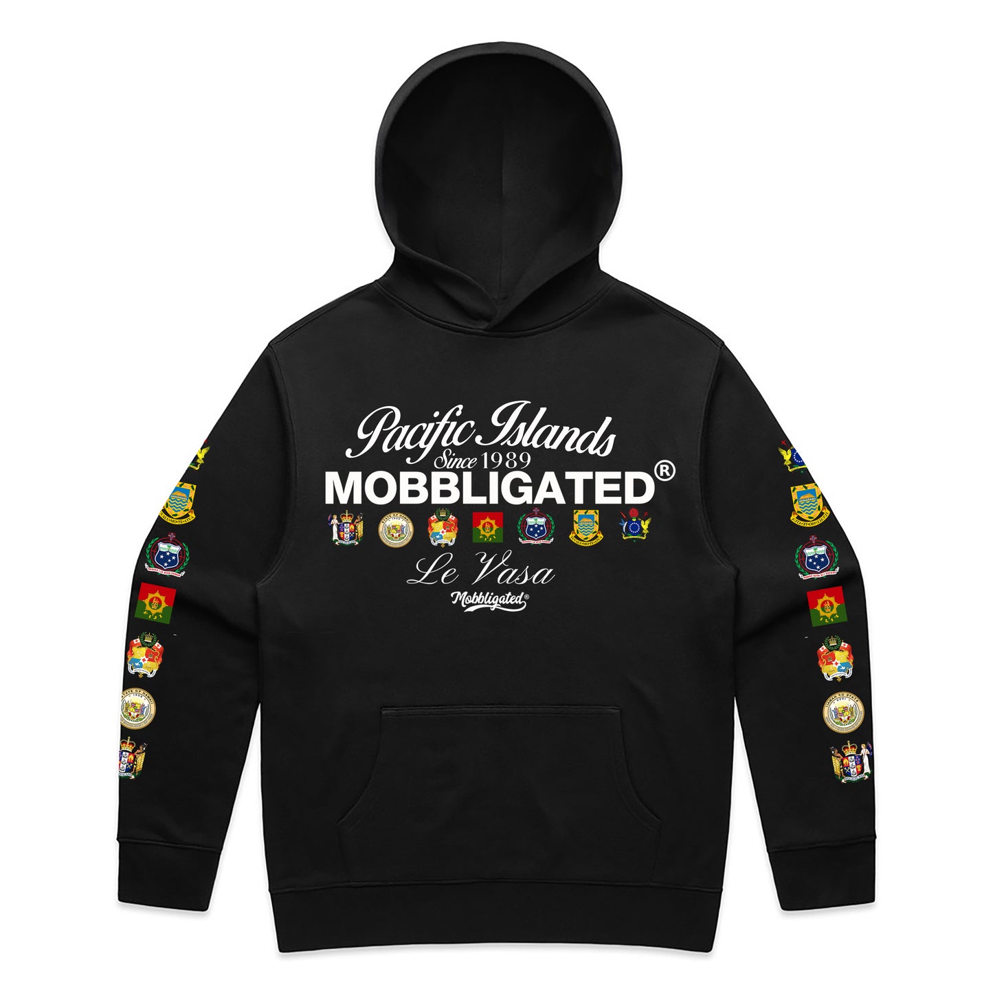 Pacific Island Club Shirt Hoodie